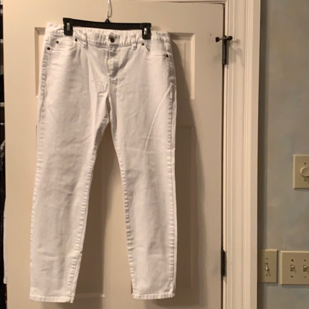 White jeans